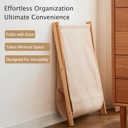 Home Collection Eco-Friendly Foldable Laundry Hamper Stand