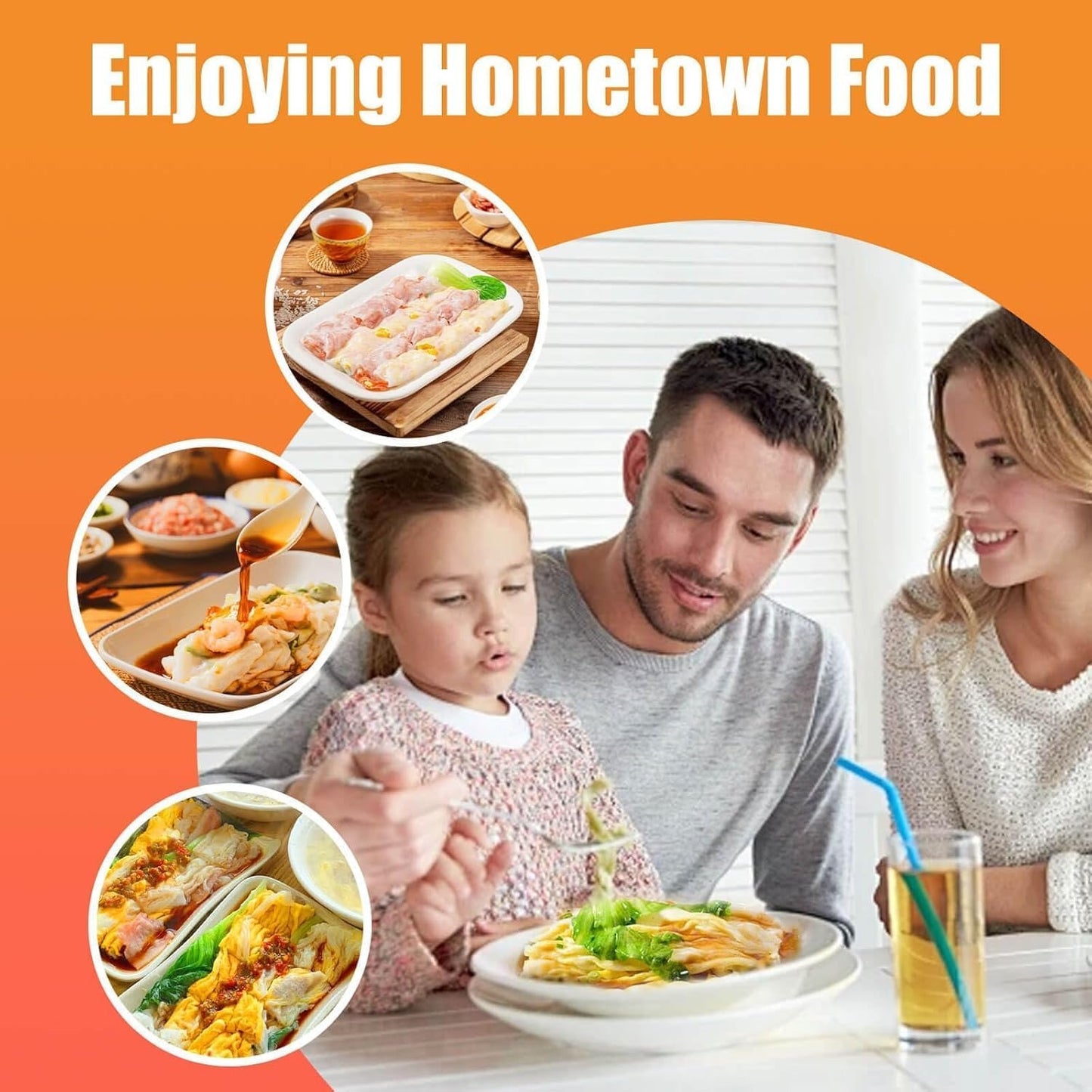 Home Collection 2-Layer Stainless Steel Rice Roll Steamer