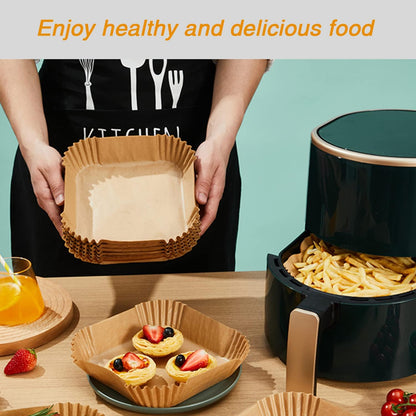 Home Collection 100 Pcs Air Fryer Paper Liners