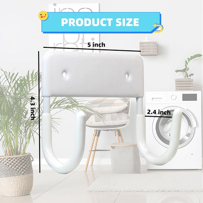 Home Collection Ironing Board Hanger Wall Mount with 5-Inch Hooks