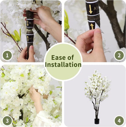 Home Collection 6ft Cherry Blossom Artificial Tree