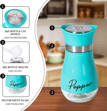 Home Collection 2-Pack Blue Salt & Pepper Shakers