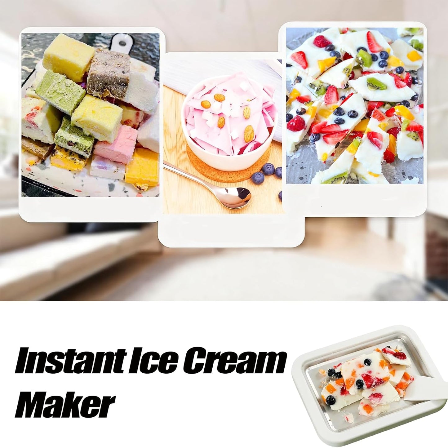 Home Collection Non-Electric Instant Ice Cream Maker