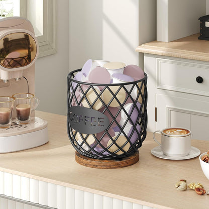 Home Collection Rustic Brown Coffee Pod Holder