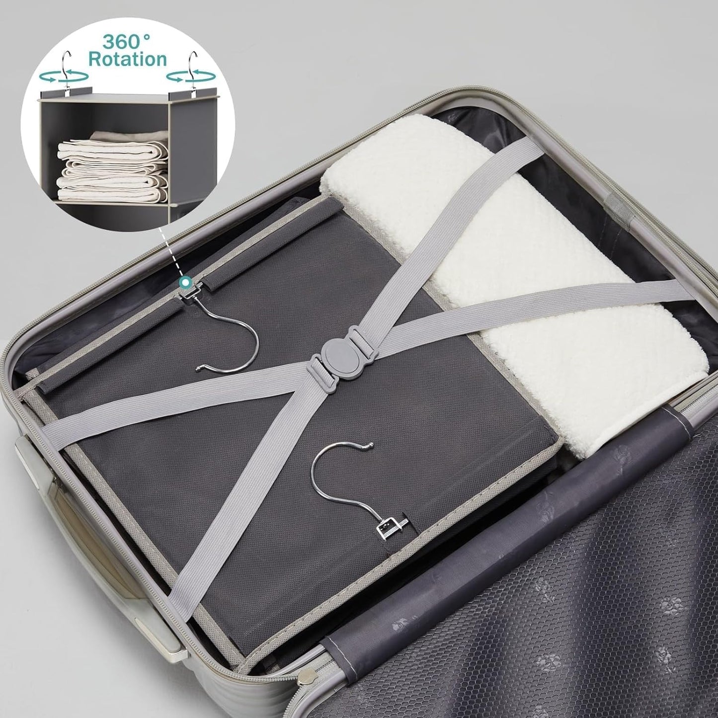 Home Collection 6-Shelf Hanging Closet Organizer