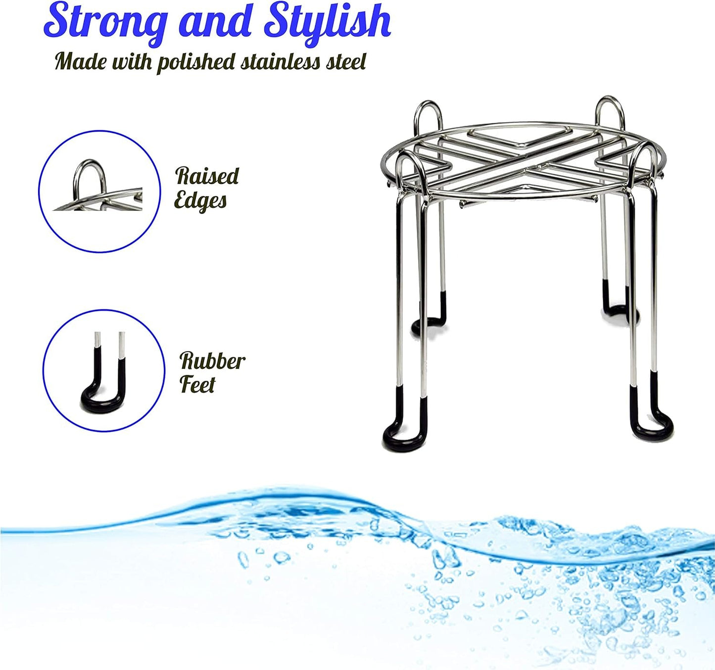 Home Collection Stainless Steel Water Filter Stand