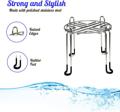 Home Collection Stainless Steel Water Filter Stand