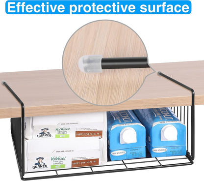 Home Collection 2-Pack Under Shelf Basket Organizer