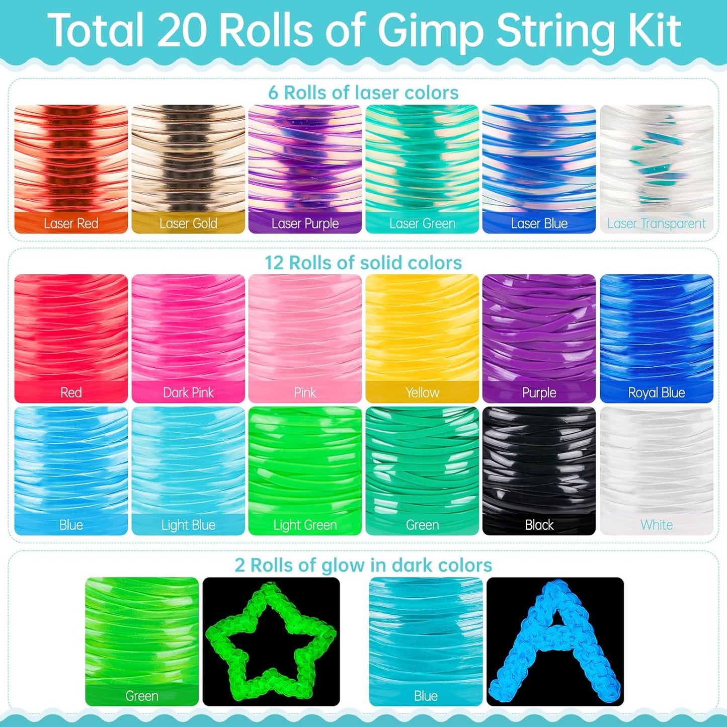 Home Collection Lanyard Gimp String Boondoggle Kit