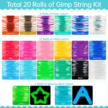 Home Collection Lanyard Gimp String Boondoggle Kit