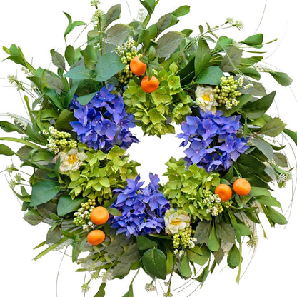 Home Collection Spring Summer Front Door Wreath 26 Inch Seasonal Door Decor