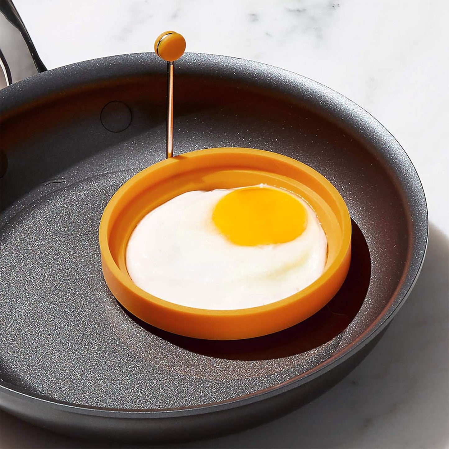 Home Collection 4-Pack 4-Inch Silicone Egg Frying Rings