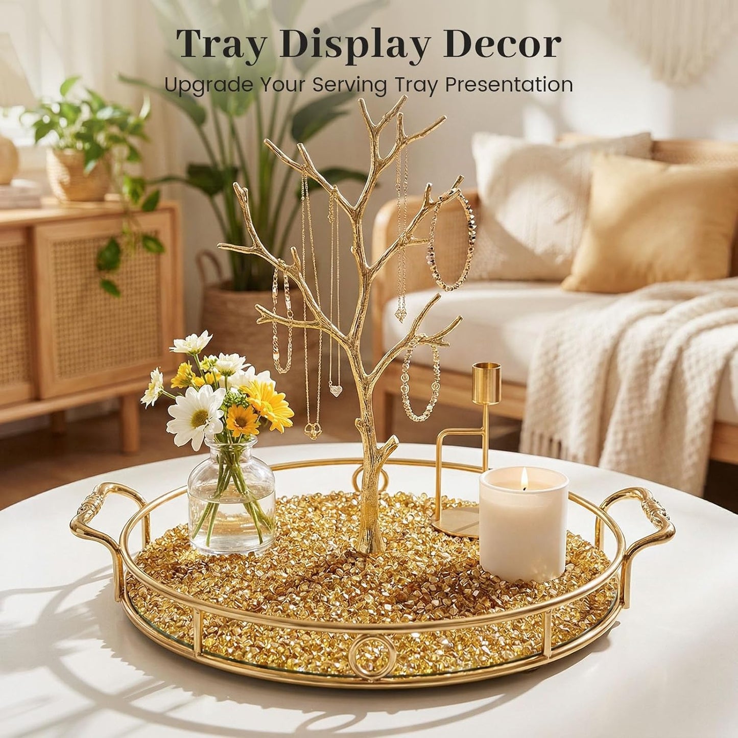 Home collection 28000PCS 3mm Gold Acrylic Diamonds