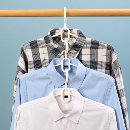 Home Collection 16 Pack Adjustable Clothes Hangers