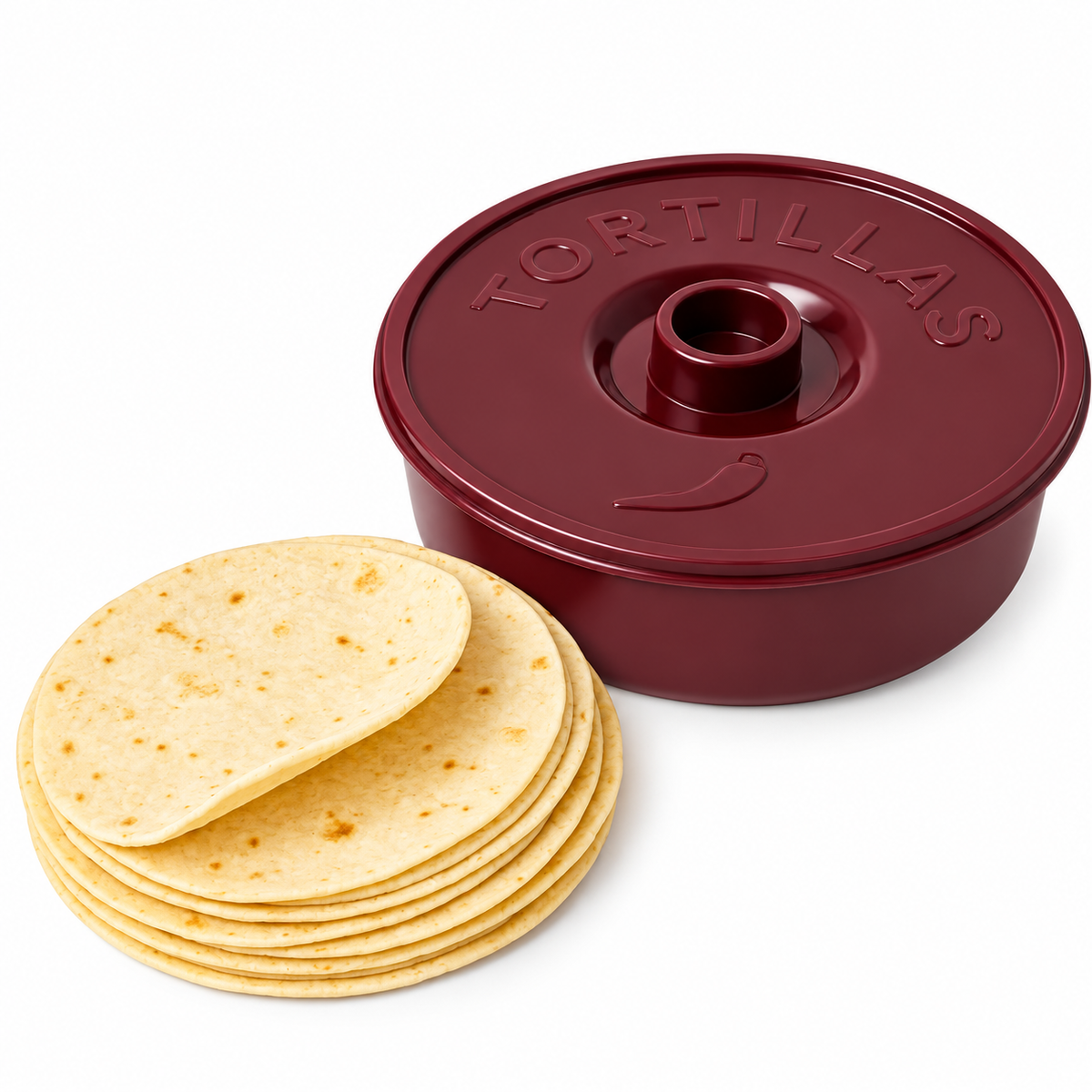 Home Collection 2-Pack Tortilla Warmer with Lid 8.5"