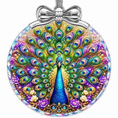 Home Collection Crystal Glass Christmas Ornament Hanging Tree Decoration and Holiday Keepsake Gift