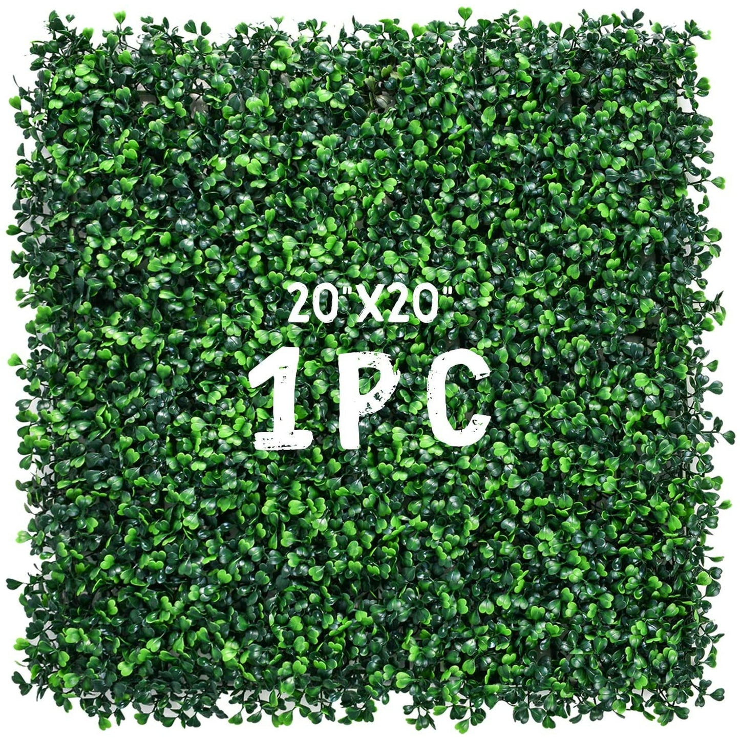 Home Collection 12Pcs Boxwood Grass Wall Panels 20x20"