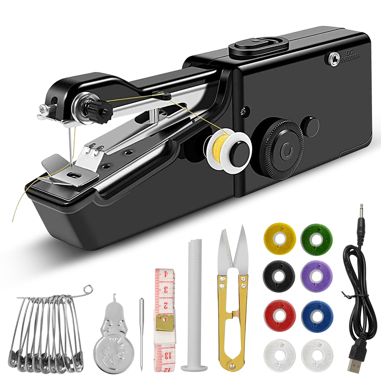 27-Piece Portable Sewing Tool Set