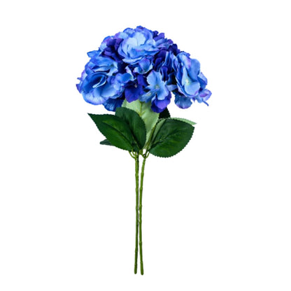 Home Collection  Pack of 25 Silk Hydrangea Flower Heads Artificial Floral Bouquet