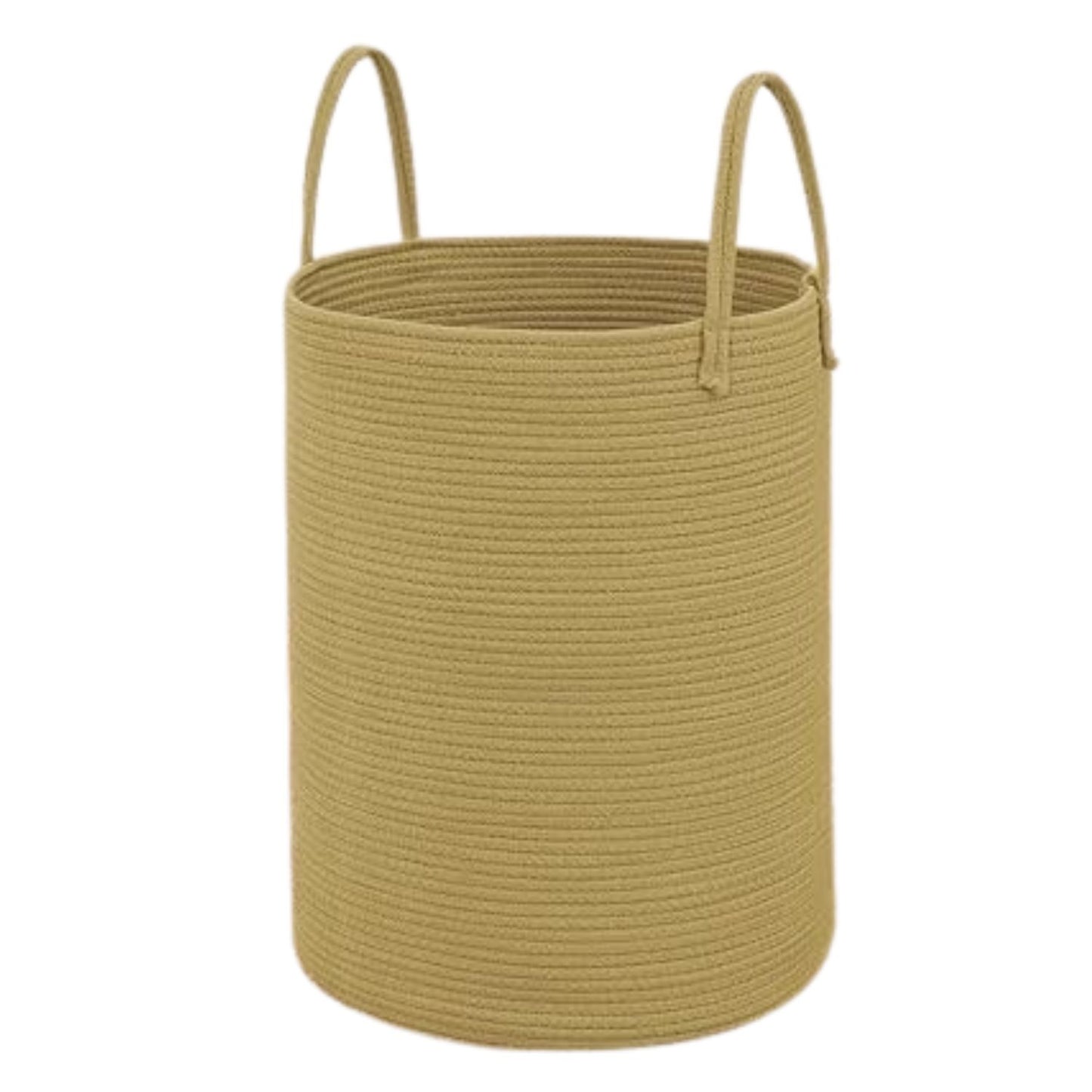 Home Collection Large Woven Laundry Basket Hamper 60L