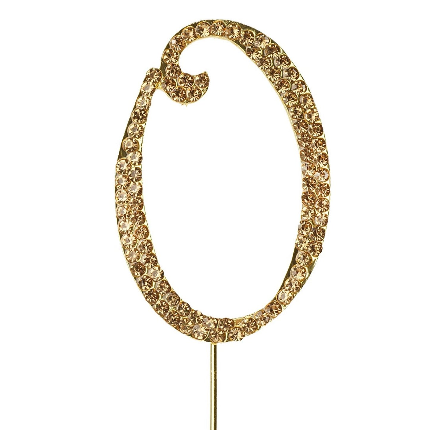 Home Collection Letter Crystal Rhinestone Cake Topper 2.5 Inch