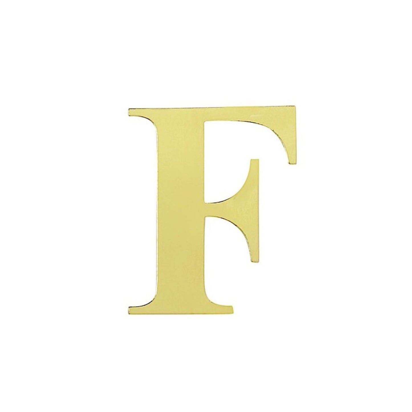 Home Collection Pack of 4 Gold Letter Stickers Backdrop 5"