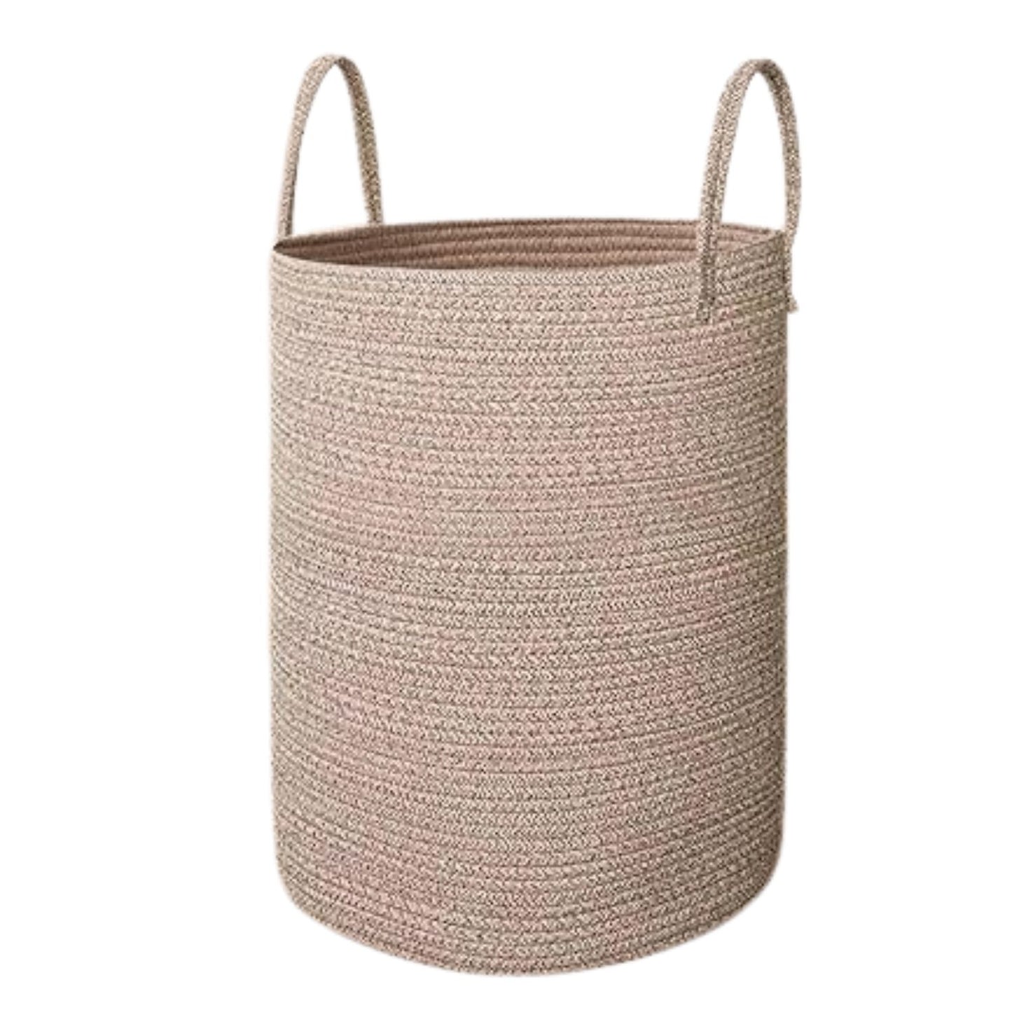 Home Collection Large Woven Laundry Basket Hamper 60L