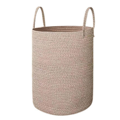 Home Collection Large Woven Laundry Basket Hamper 60L