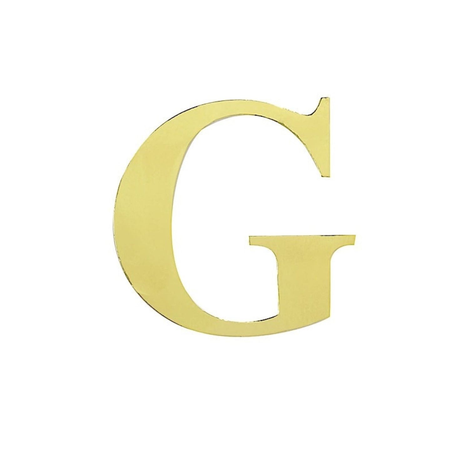 Home Collection Pack of 4 Gold Letter Stickers Backdrop 5"