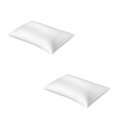 Home Collection Soft Luxury Goose Down Feather Pillow Queen Size