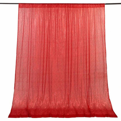 Home Collection Sequined Backdrop Curtain 8x8 ft