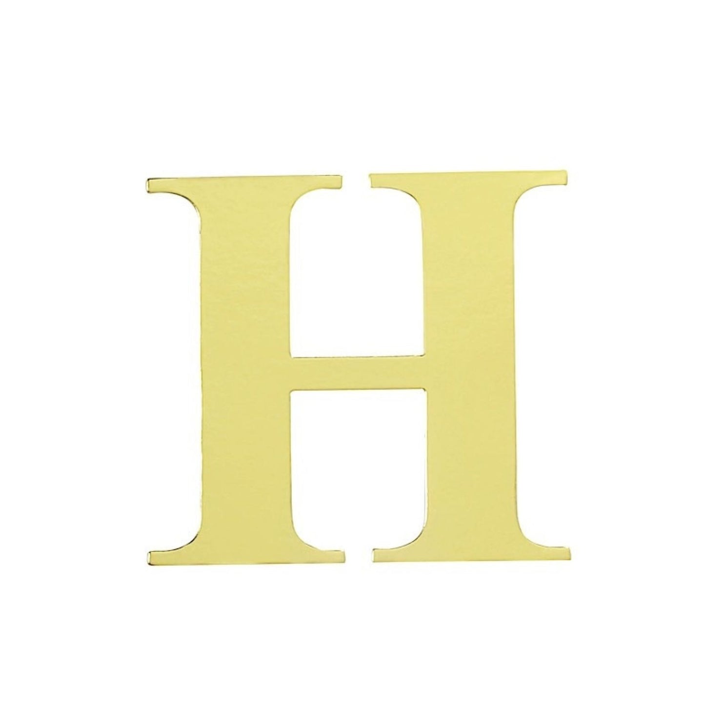 Home Collection Pack of 4 Gold Letter Stickers Backdrop 5"