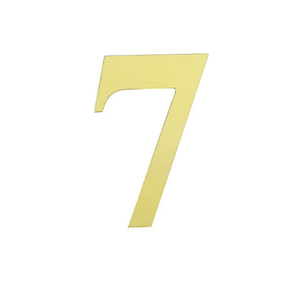 Home Collection Pack of 4 Gold Number Stickers 5-Inch