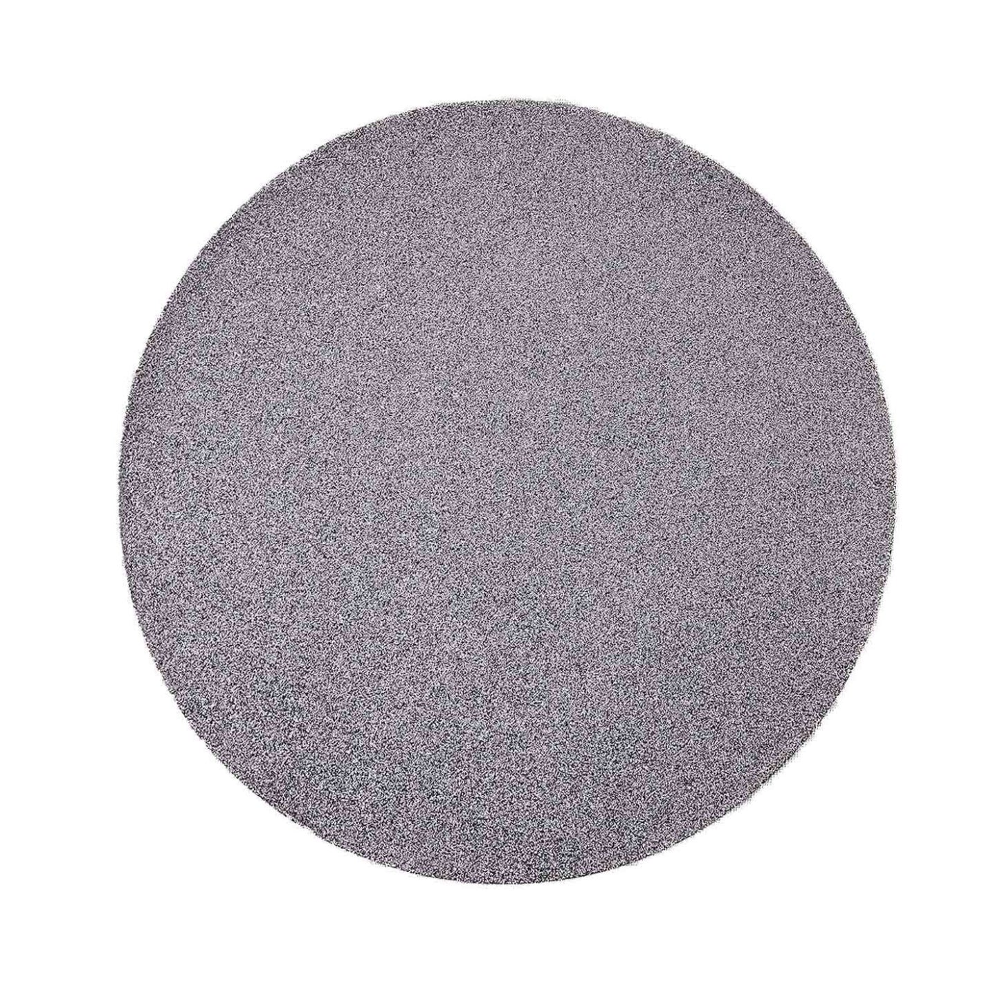 Home Collection Pack of 6 Round Glitter Faux Leather Placemats 13 Inch