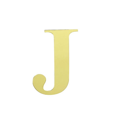 Home Collection Pack of 4 Gold Letter Stickers Backdrop 5"