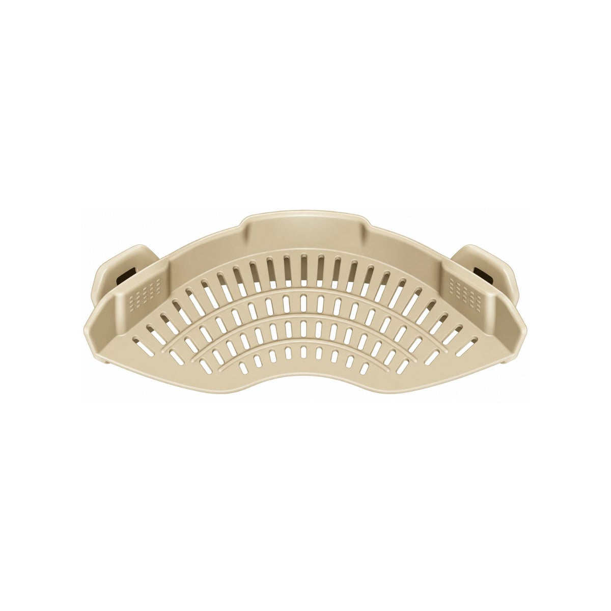 Home Collection Clip-On Silicone Pasta Strainer 8.86x3.55 inch Space-Saving Kitchen Colander