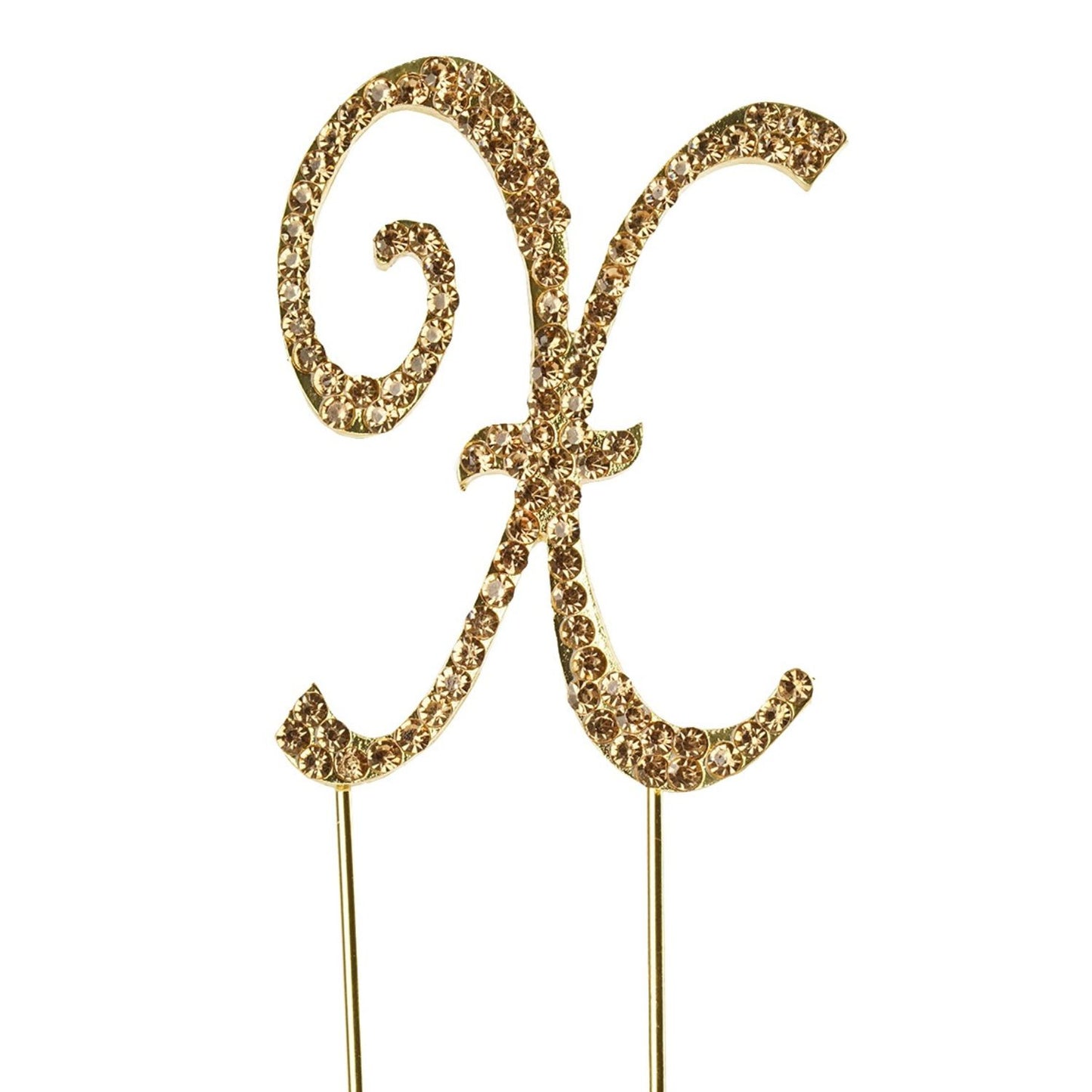 Home Collection Letter Crystal Rhinestone Cake Topper 2.5 Inch