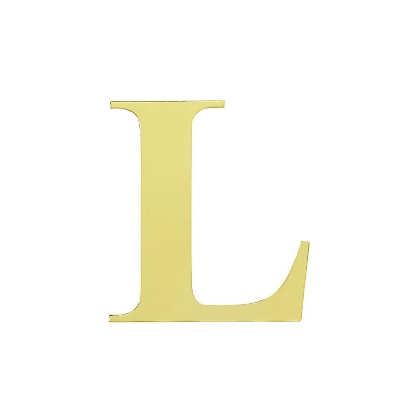 Home Collection Pack of 4 Gold Letter Stickers Backdrop 5"