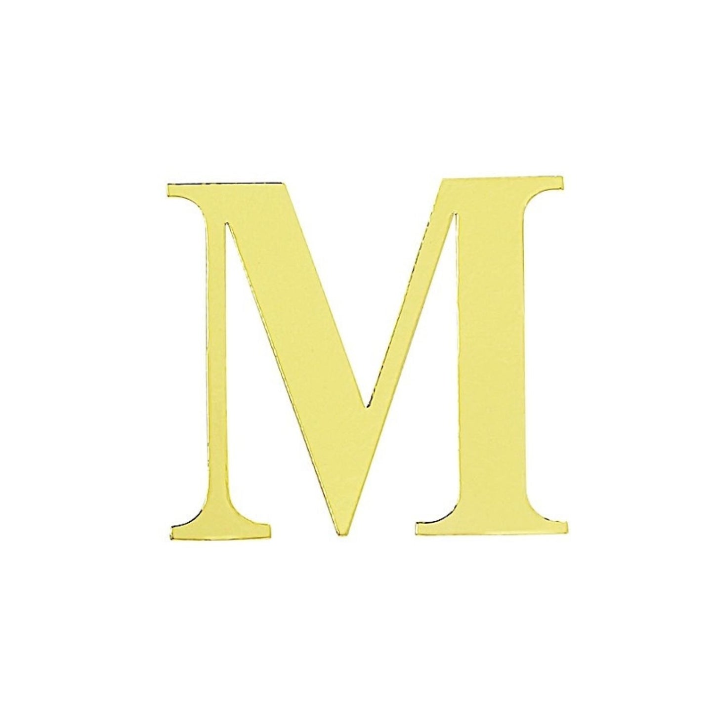 Home Collection Pack of 4 Gold Letter Stickers Backdrop 5"