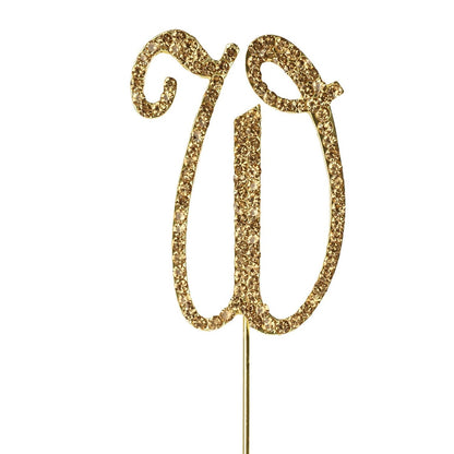 Home Collection Letter Crystal Rhinestone Cake Topper 2.5 Inch