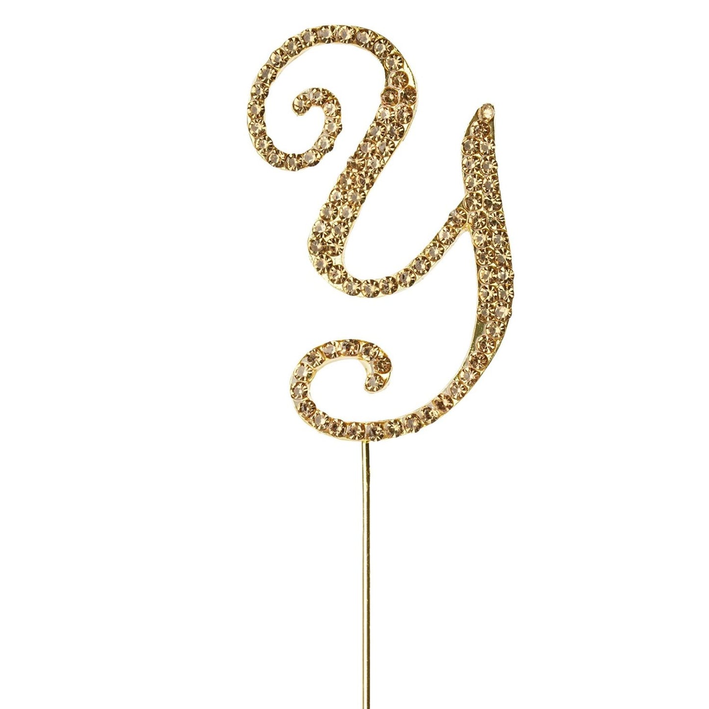 Home Collection Letter Crystal Rhinestone Cake Topper 2.5 Inch