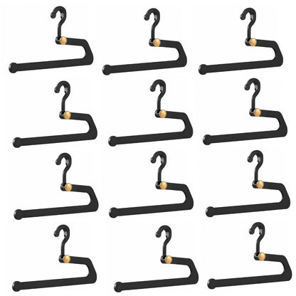 Home Collection Pack of 20 Non-Slip Pants Hangers