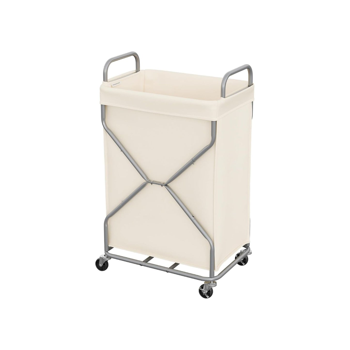 Home Collection Rolling Laundry Hamper with Removable Bag and Wheels