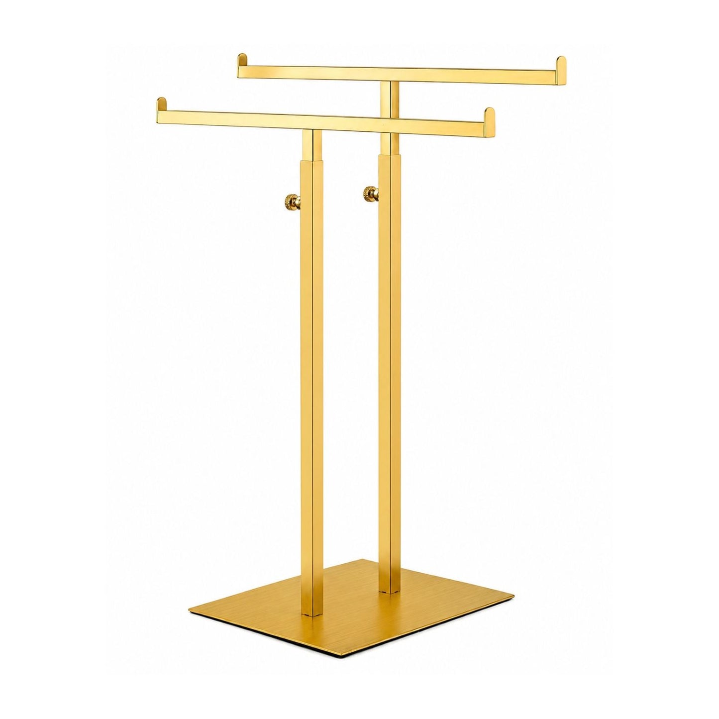 Home Collection Adjustable Double T-Shaped Purse Display Stand and Jewelry Holder
