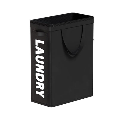 Home Collection 45L Slim Laundry Hamper with Removable Inner Bag and Side Handles