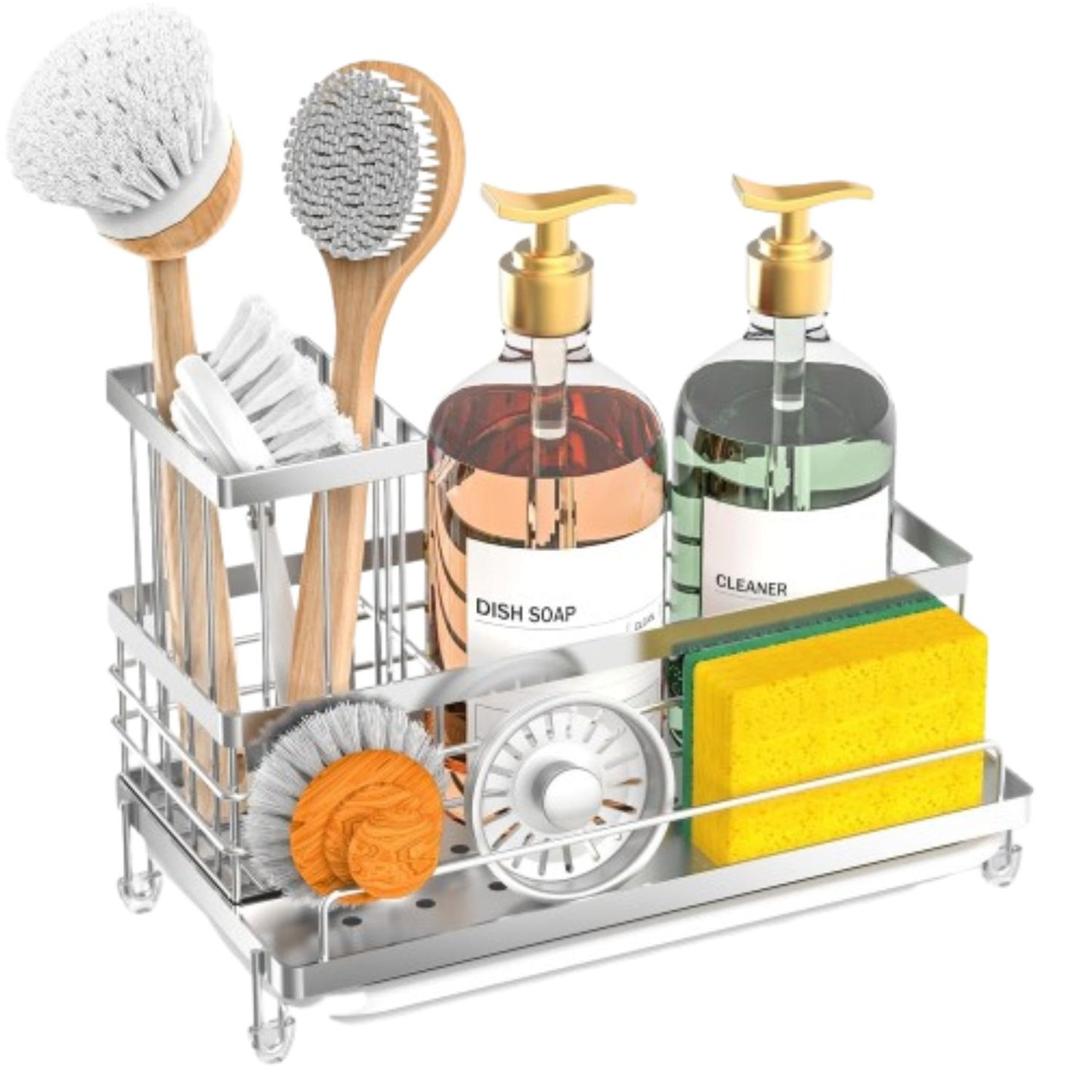 Home Collection Large Capacity Kitchen Sink Caddy Organizer