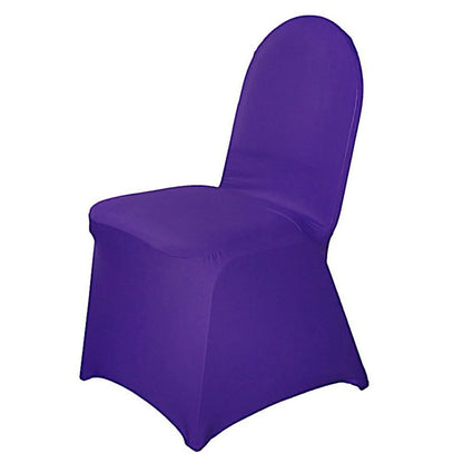 Home Collection Pack of 6 Banquet Stretch Spandex Chair Covers