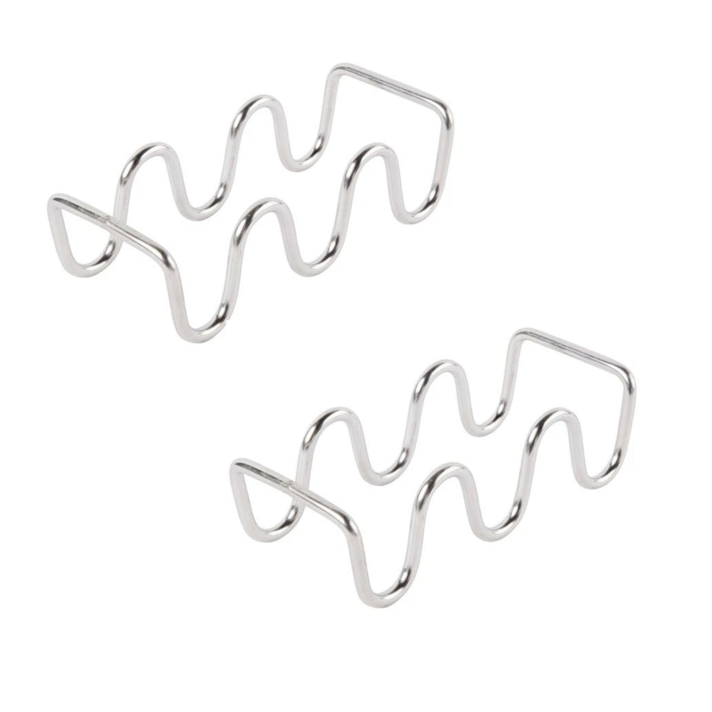 Home Collection Stainless Steel Wire Taco Holder Stand Taco Tray with 2 or 3 Compartments