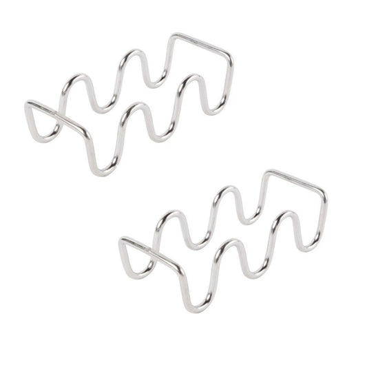 Home Collection Stainless Steel Wire Taco Holder Stand Taco Tray with 2 or 3 Compartments