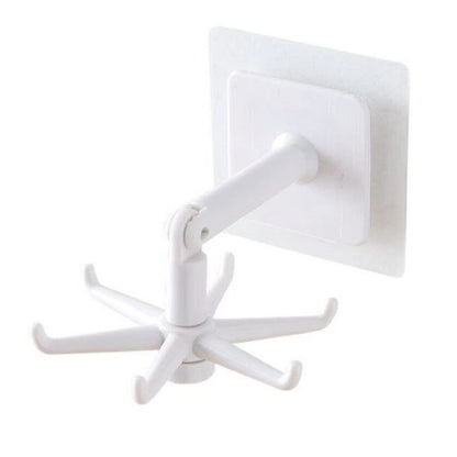Home Collection 360 Degree Rotating 6 Claw Utility Hook